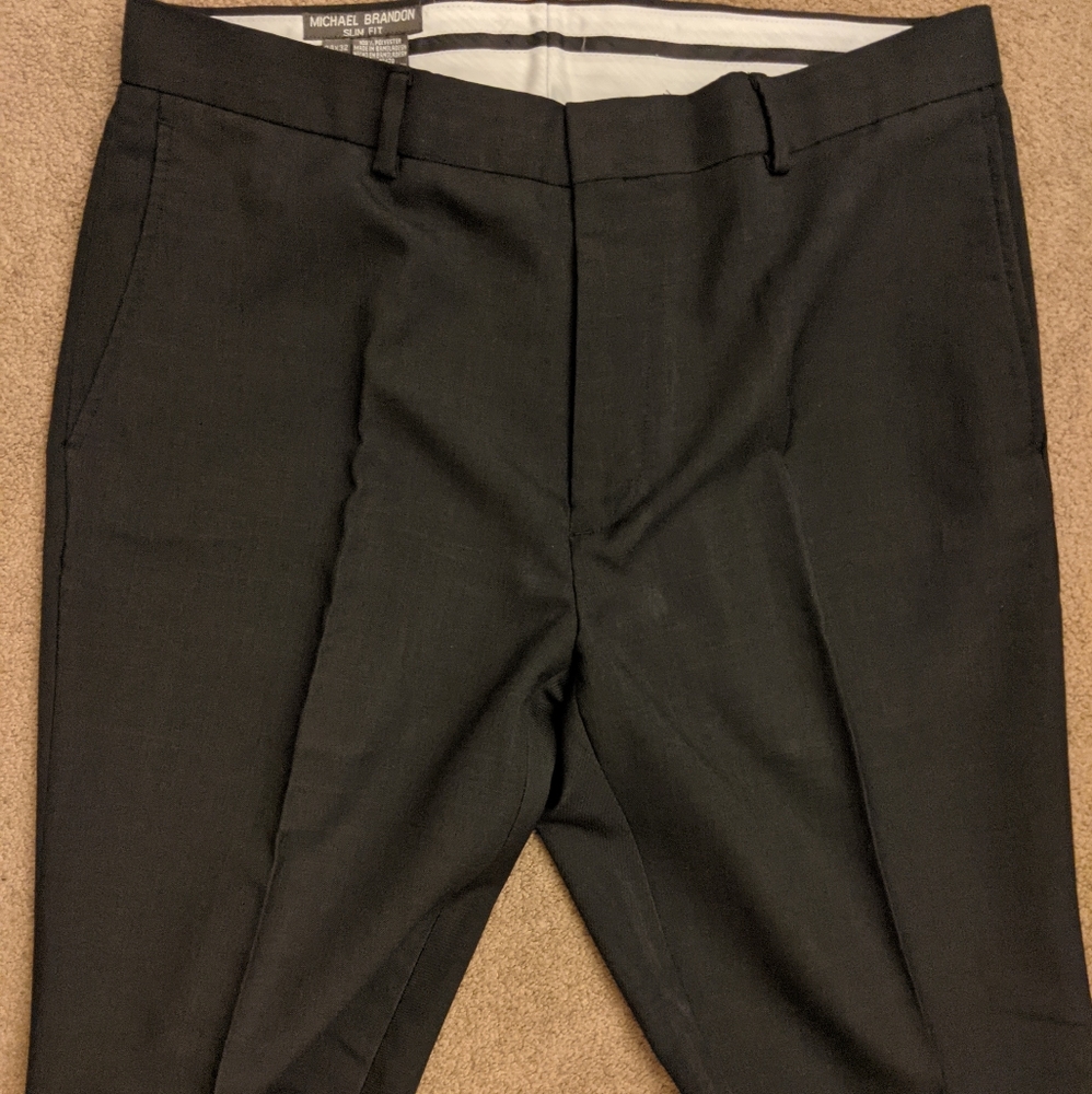 Men's Dress Pants Slim Fit